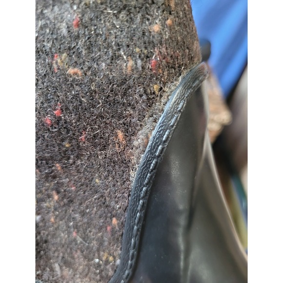 UGG Women's Stefana Waterproof Rubber Boot Black Size 6 Tall - Picture 8 of 16